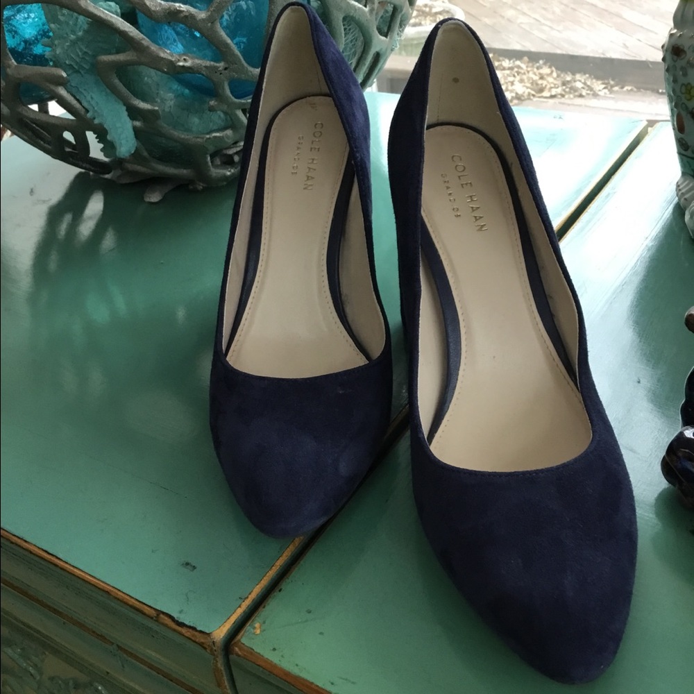 Cole Haan Chunky Heels.